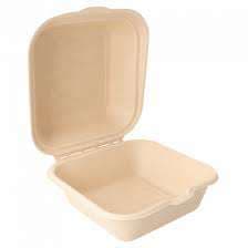 COQUILLES HAMBURGER BIONIC 450ML NATUREL BAGASSE X50