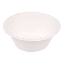 BOLS BIONIC 350 ML Ø 13,5x4,6CM BLANC BAGASSE X50