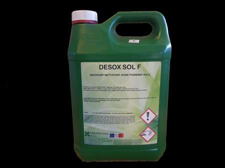 DESOX SOL: DECAPANT/NETTOYANT ACIDE 1L