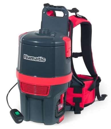 RSB150 : ASPIRATEUR DORSAL + 1 BATTERIE LITHIUM   NUMATIC