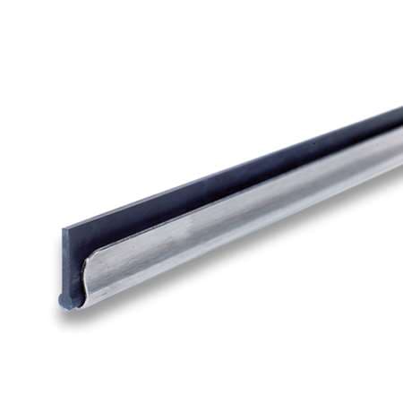 BARRETTE INOX VITRE 45CM AVEC CAOUTCHOUC HARD   MOERMAN