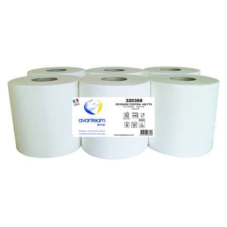 BOB MAXI: BOBINE MAXI DEVIDAGE CENTRAL ECOLABEL X6