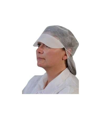 CASQUETTE RESILLE BLANCHE PP X1000