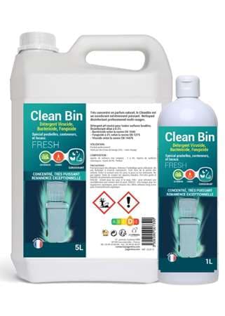CLEANBIN 3D: NETTOYANT DESINFECTANT SURODORANT PUISSANT VO