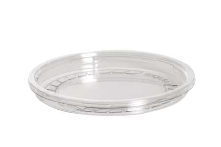 COUVERCLE POT A COULIS PLASTIQUE TRANSP APET X500
