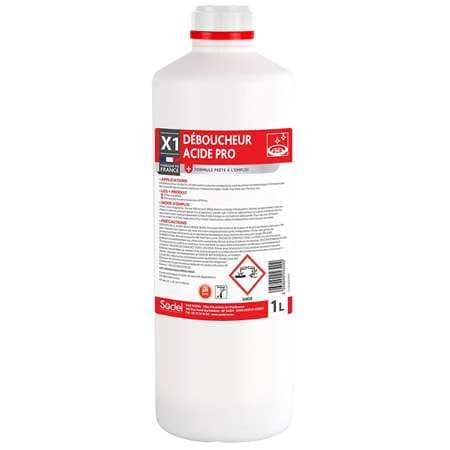 DEBOUCHEUR LIQUIDE ACIDE PRO 1L