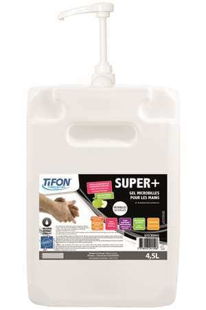 SUPER + : SAVON ATELIER MAIN TRES SALES 4.5L "avec pompe"