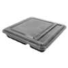 PLATEAU REPAS 5 COMPART. 27.8X27.6X5+COUVERCLE X50