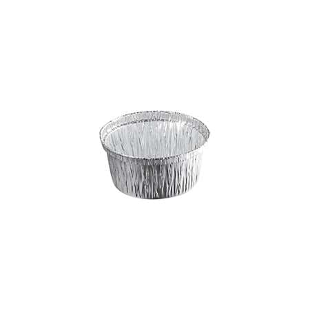 GO125 : RECIPIENT PATISSERIE ALUMINIUM ROND 125ML  X100