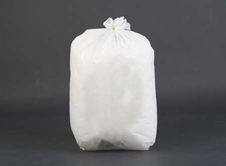 SAC POUBELLE 50L BLANC (30 microns) X500