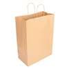 SAC KRAFT AVEC ANSES 32+16X43CM X250