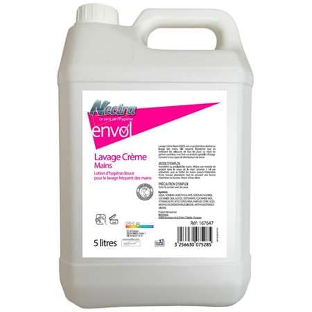 SAVON : CREME LAVANTE POUR MAINS 5L  NECTRA