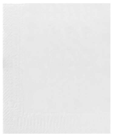 SERVIETTE 2PLIS OUATE 40X48CM BLANC X2000