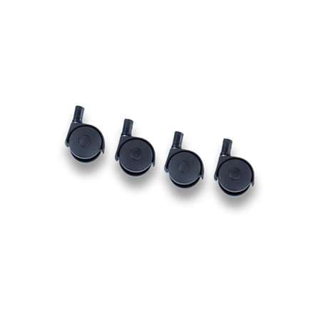 SET DE 4 ROULETTES SEAU VITRE