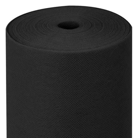 TETE A TETE PRÉ. 120 CM 'SPUNBOND' NOIR 60G/M2 0,40x48M