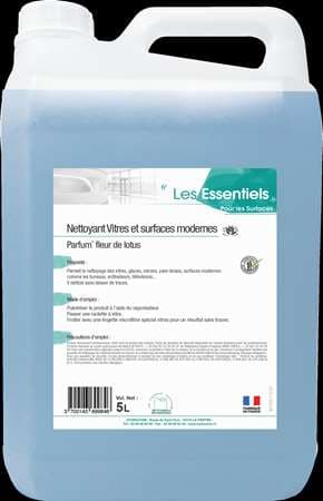 AO VITRE : LIQUIDE NETTOYANT VITRES ET SURFACES 5L