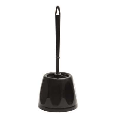 ENSEMBLE WC BALAYETTE PVC "noir"
