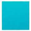 SERVIETTE 2 PLIS LISSE 40X40 BLEU TURQUOISE X1600