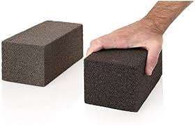 BRIQUE NETTOYAGE GRILL 20x10x9 CM NOIR x12