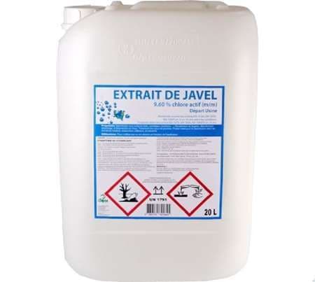 JAVEL 20L 9.6% CHL. ACT. PERDU