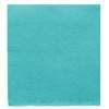 SERVIETTE 20X20 BLEU TURQUOISE DOUBLE POINT X2400