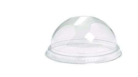 COUVERCLE DOME SMOOTHIE POT RPET D.95 SANS TROU X50