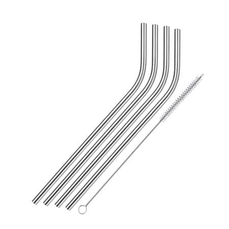 PAILLE EN ACIER INOXYDABLE "EDELSTAHL KNICK" LOT DE 4