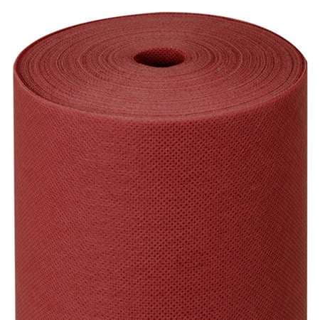TETE A TETE PRÉ. 120 CM 'SPUNBOND' BORDEAUX 60G/M2 0,40x48M