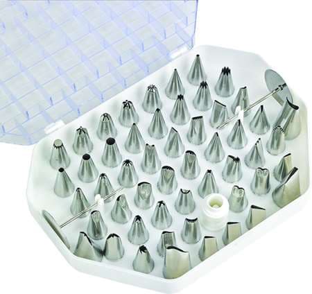 COFFRET 52 DOUILLES INOX DECOR FIN MALLARD