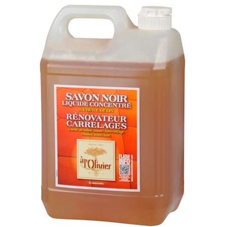 SAVON NOIR A L'HUILE DE LIN 5L