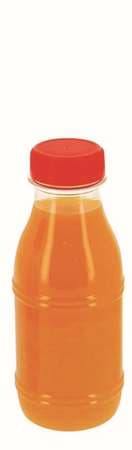 BOUTEILLE PLASTIQUE TRANSPARENT 25CL + BOUCHON X50