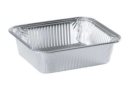 BA500 : BARQUETTE ALUMINIUM 500CC 147X121MM X100