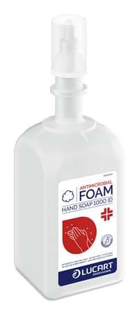 SAVON MOUSSE ANTIMICROBIAL RECHARGE 1L  X6