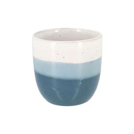 TASSE EXPRESSO RIGA BLEU 11CL EN GRÈS