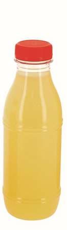 BOUTEILLE PLASTIQUE TRANSPARENT 50CL + BOUCHON X25
