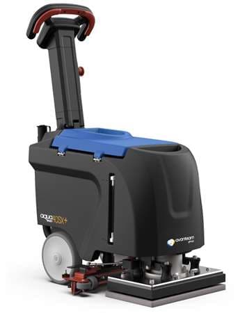 40 SX : AUTO-LAVEUSE LITHIUM +PORTE DISQUE RECT.  AQUATEAM