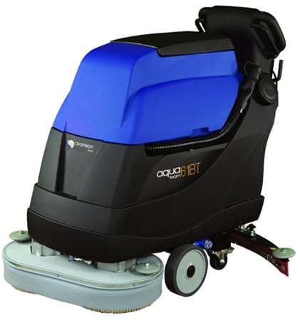 61 BT : AUTO-LAVEUSE ACCOMPAGNEE +BROSSE 2H  AQUATEAM