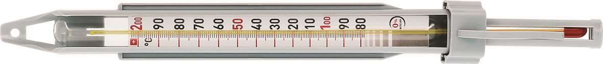 THERMOMETRE CONFISEUR PLASTIQUE +80° +200°