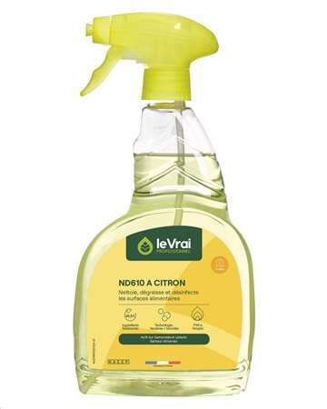 LE VRAI DEGRAISSANT DESINFECTANT ALIM. ND610 750ML