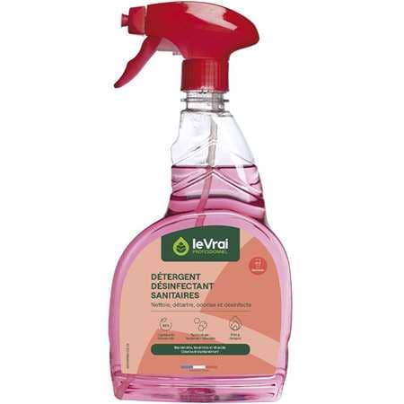 LE VRAI ROSE DETARTRANT DESINFECTANT 750ML