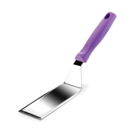SPATULE RECTANGULAIRE INOX MANCHE VIOLET