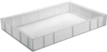 BAC À PÂTONS DE PIZZA 600X400 PEHD HAUTEUR 10 CM