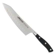 COUTEAU ROCKING SANTOKU 180MM RIVIERA