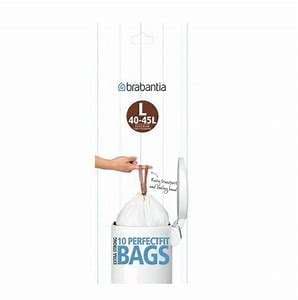 PERFECT FIT SAC POUBELLE L 45L BRABANTIA x10 "rouleaux"