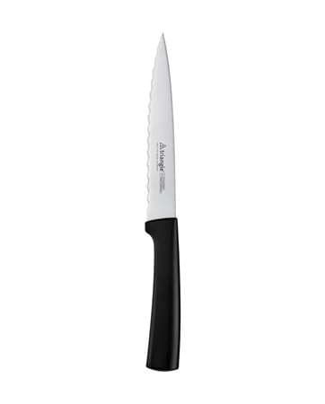 COUTEAU UNIVERSEL LAME CRANTE 16CM TRIANGLE