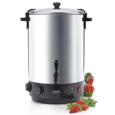 STERILISATUR 28L INOX THERM/ROBINET KITCHEN CHEF