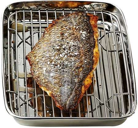 PLAT INOX +GRILLE 200*150*30MM