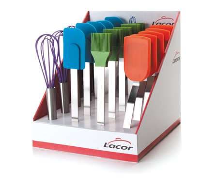 SPATULE CUISINE EN SILICONE BLEU 23 CMS LACOR