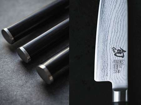 COUTEAU CUISINE KAI 20CM SHUN DAMAS