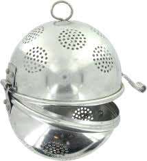 BOULE A RIZ ALUMINIUM 12CM